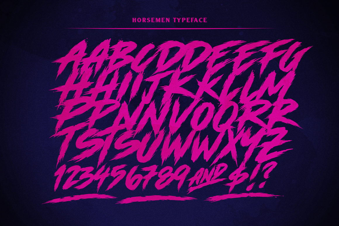 Horsemen (Demo Version) font